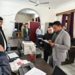 आवास सचिव डॉ. आर. राजेश कुमार ने किया नगर एवं ग्राम नियोजन विभाग का औचक निरीक्षण, बायोमेट्रिक उपस्थिति एवं अनुशासन पर सख्ती