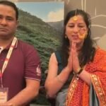 उत्तराखंड की लोक कलाकार ज्योति जोशी ने ऐपण कि महत्वता कि जानकारी दी बंगलूरू में