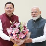 प्रधानमंत्री नरेंद्र मोदी से मिले सीएम पुष्कर सिंह धामी, उत्तराखंड आगमन का दिया निमंत्रण