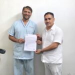 सांख्य योग फाउंडेशन का मल्टी स्पेशलिटी अरिहंत हॉस्पिटल तथा मनोचिकित्सक डॉ ए पी एस औलख तथा आयुर्वेद विशेषज्ञ डॉक्टर साक्षी मित्तल के साथ हुआ अनुबंध